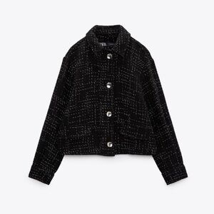 ZARA - Black Structured Jacket